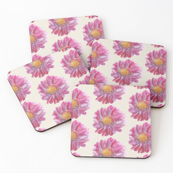 Item preview, Pink Gerbera Daisy Flower/Floral Pattern designed and sold by Clare Walker.