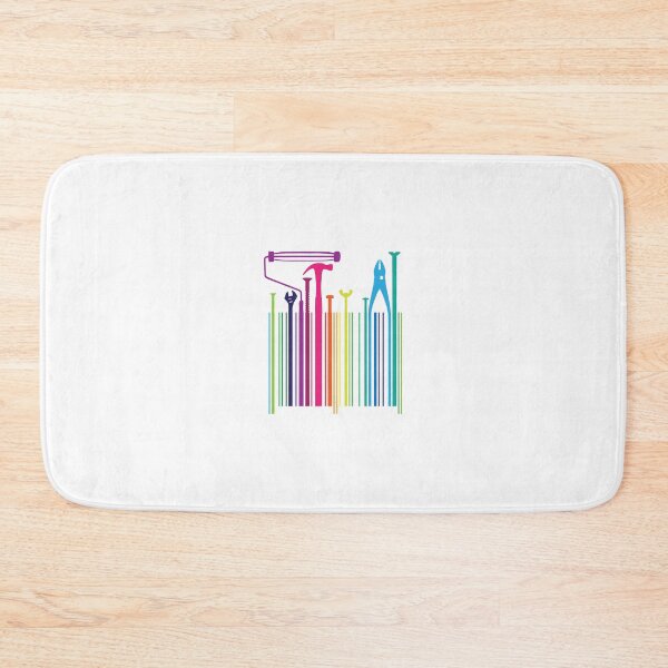 Item preview, Funny Worker Tradesman Barcode Tool designed and sold by phoxydesign.