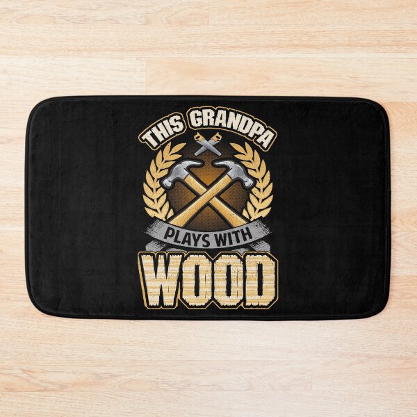Item preview, This Grandpa Plays With Wood Woodworking Carving design designed and sold by phoxydesign.