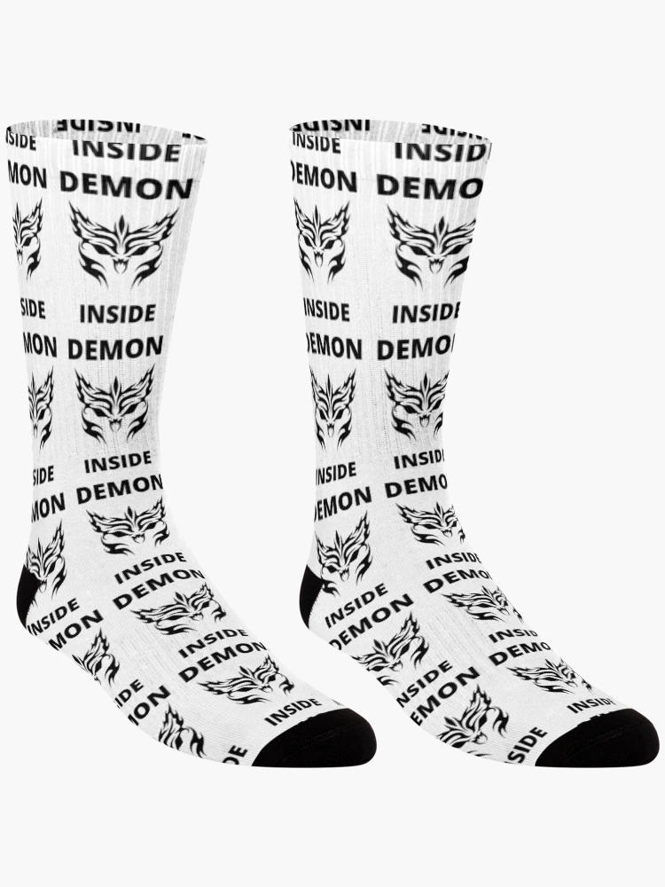 Thumbnail 3 of 5, Socks, Demon Inside designed and sold by RIVEofficial.