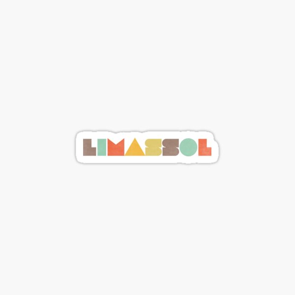 Limassol Vintage Sticker