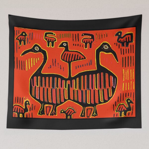 Item preview, Kuna Indian Sea Birds designed and sold by Esprit-Mystique.