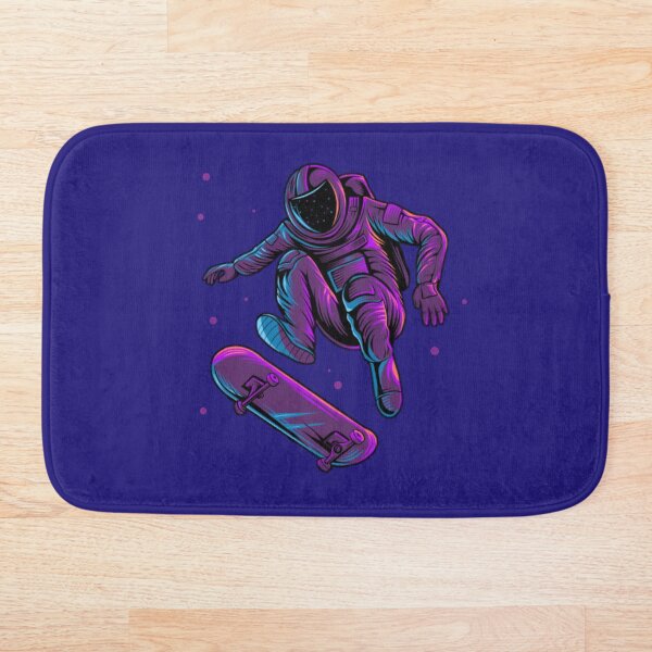 Item preview, astronautas, patinetas, colores, morado, negro, Design2Z, cielo, azul designed and sold by Design2Z.
