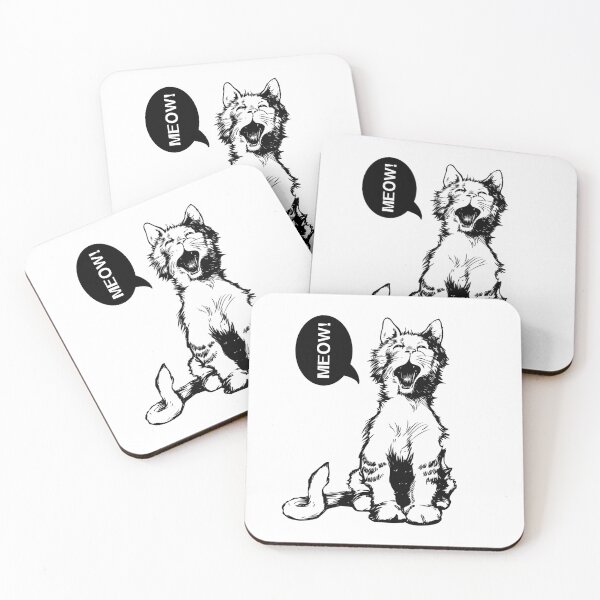 Item preview, Cat, Kitten, Meow, Paw, Black Cat, Pet, Big Cat, Drawing designed and sold by Fiesta1000.