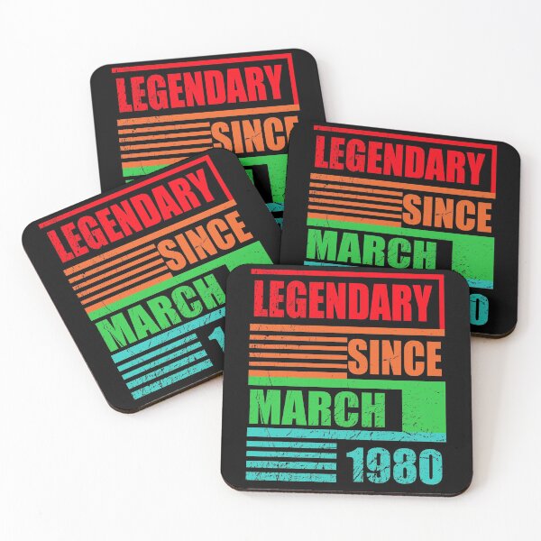 Item preview, 40th birthday legendary since March 1980 designed and sold by shurikaner.