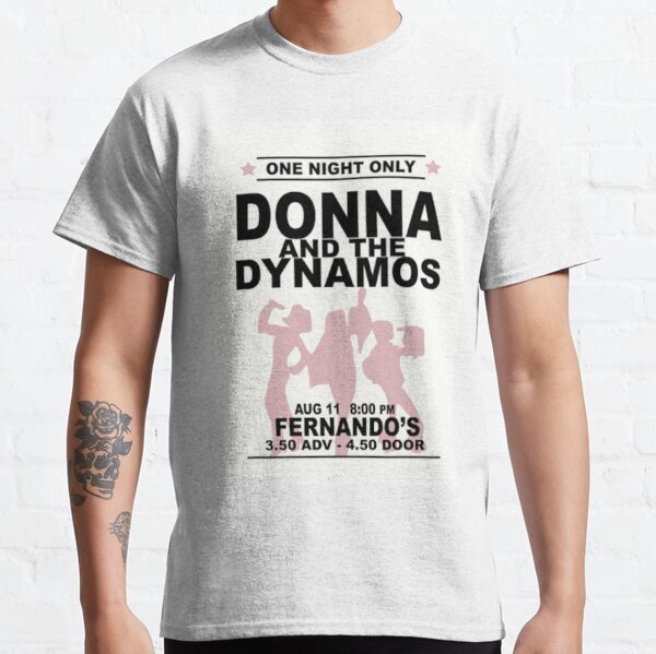 Unisex Gift for her Music Lovers LiveShow of Donna and the Dynamos Essential T-Shirt,Gift for him Three Stars