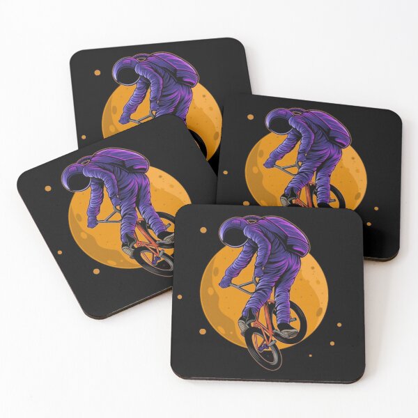 Item preview, bicycles, astronauts, skateboards, colorful, purple, black, Design2Z, Sky, blue designed and sold by Design2Z.