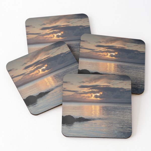 Item preview, Port Charlotte: Rock Sunrise designed and sold by IslayFineArt.