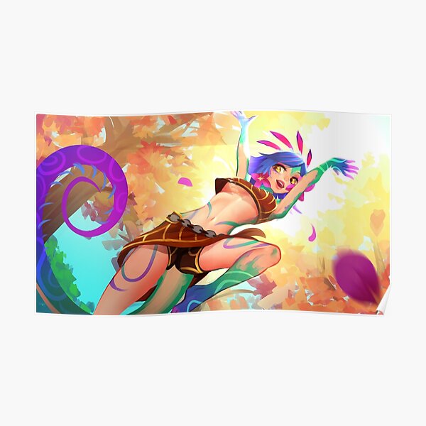 Neeko league of legends pinup Poster