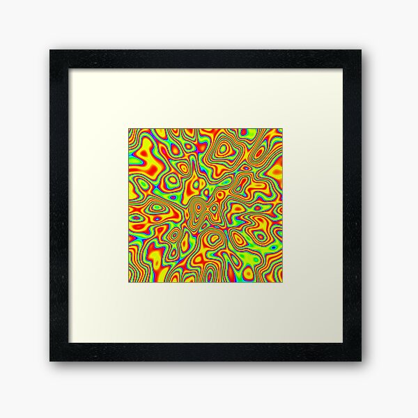Want colors? Framed Art Print