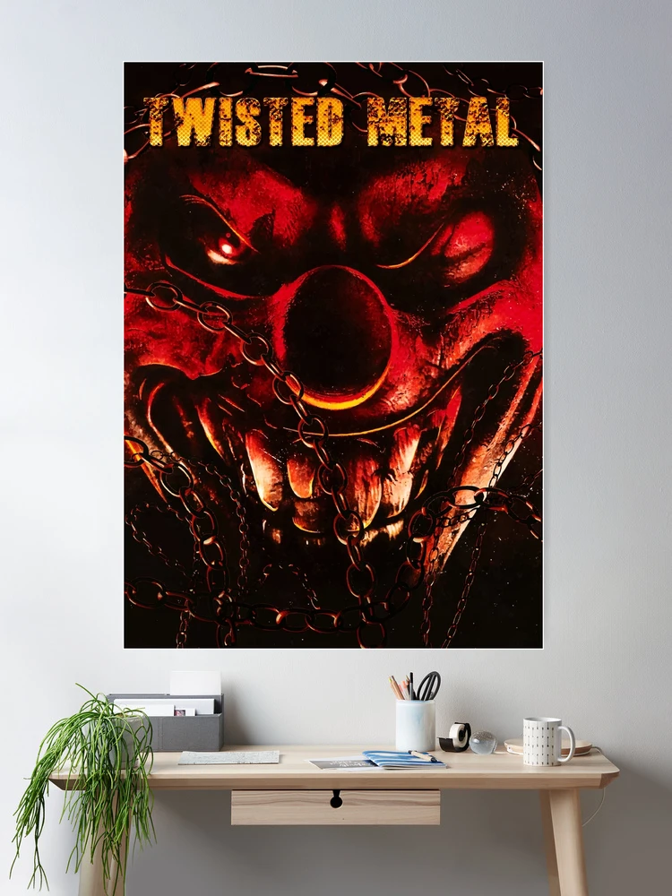 Twisted Metal 4 Playstation PS1 Glossy Promo Ad Poster Unframed G1153