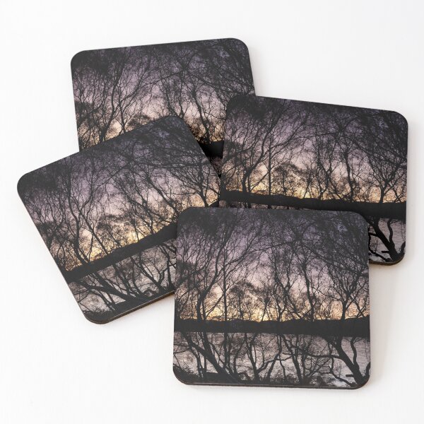 Item preview, sunrise through the trees, loch morar designed and sold by codaimages.