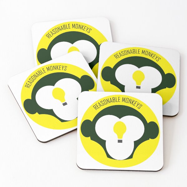 Item preview, Reasonable Monkeys Logo designed and sold by reasonablemunki.