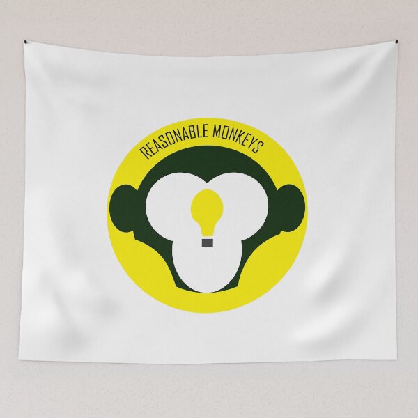 Item preview, Reasonable Monkeys Logo designed and sold by reasonablemunki.