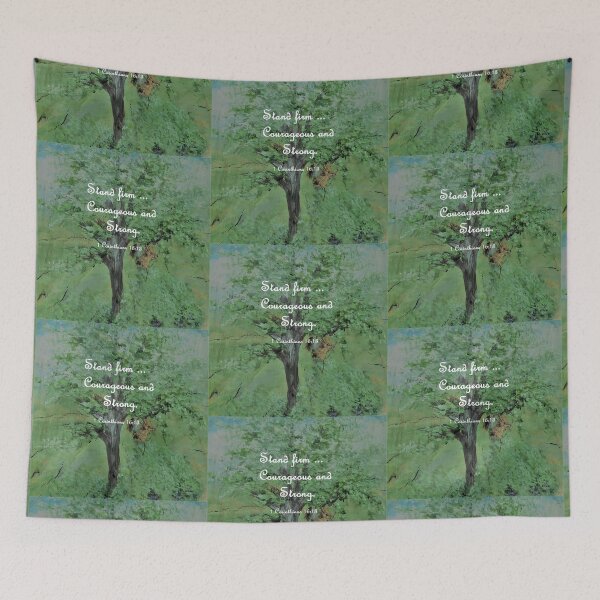 Item preview, Stand Firm Courageous and Strong designed and sold by EloiseArt.