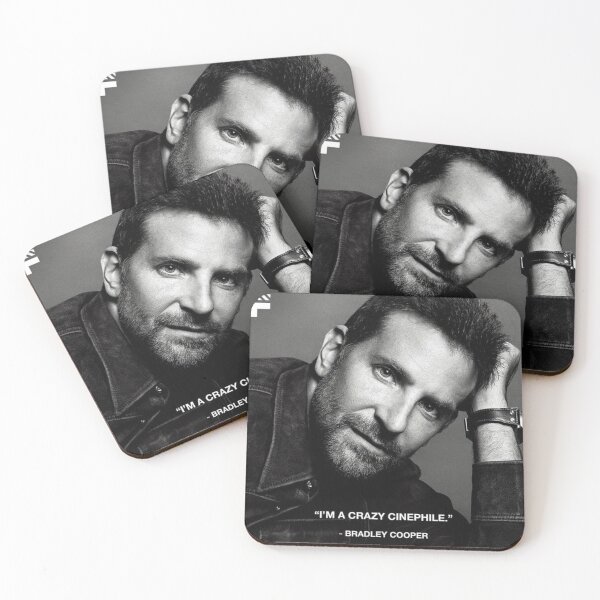 Item preview, Bradley Cooper "I'm a crazy cinephile." designed and sold by cupidchu.
