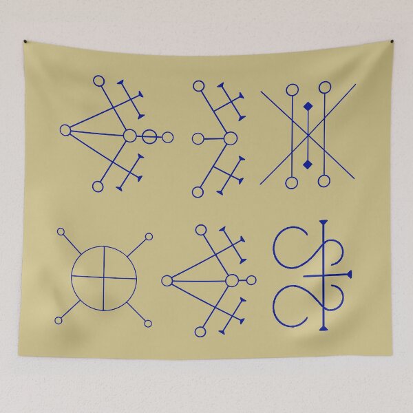 Item preview, [blue+tan] Ritual Symbol, Various Collection designed and sold by LegaciesLARP.