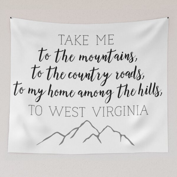 Item preview, Take Me to West Virginia designed and sold by ArtworkBySarahN.