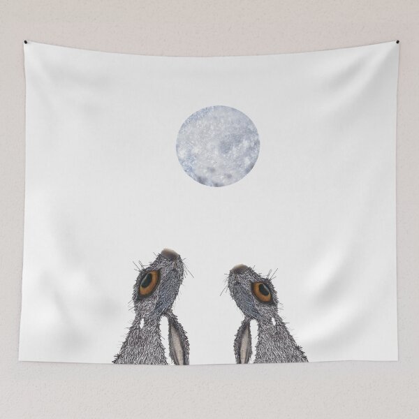 Item preview, MOONGAZING HARE h2247 designed and sold by Hares & Critters.