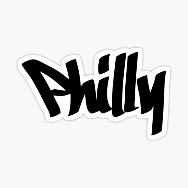 "Philly Tag" Sticker By SamuelMolina | Redbubble