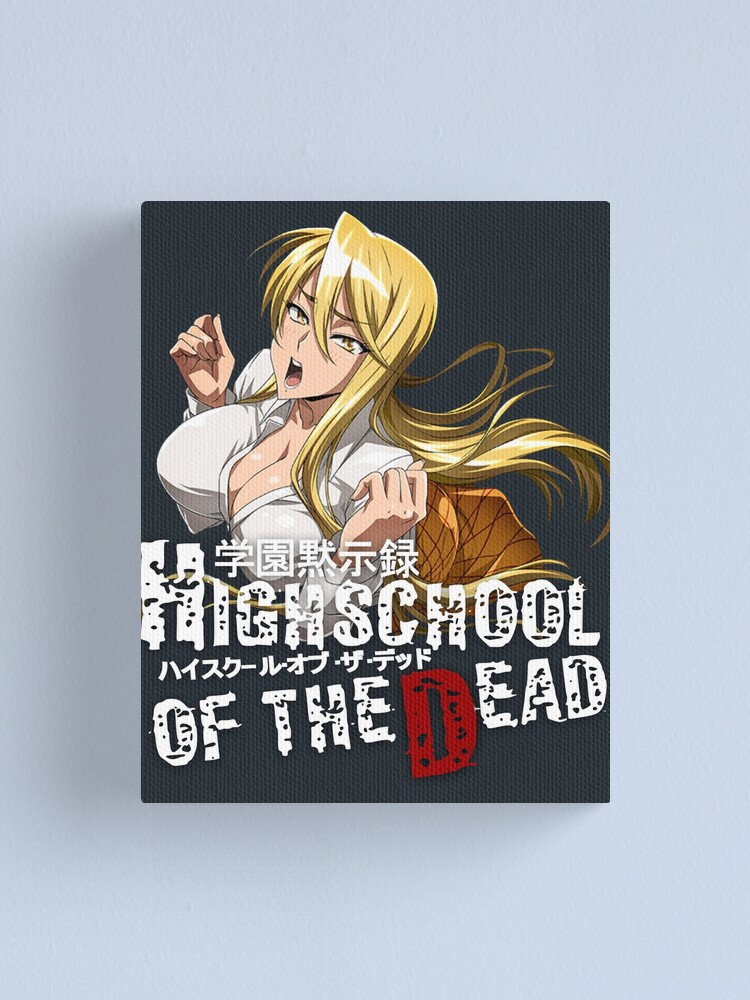Highschool Of The Dead Anime Wall Poster Manga Art Hanging Painting Room  Decor