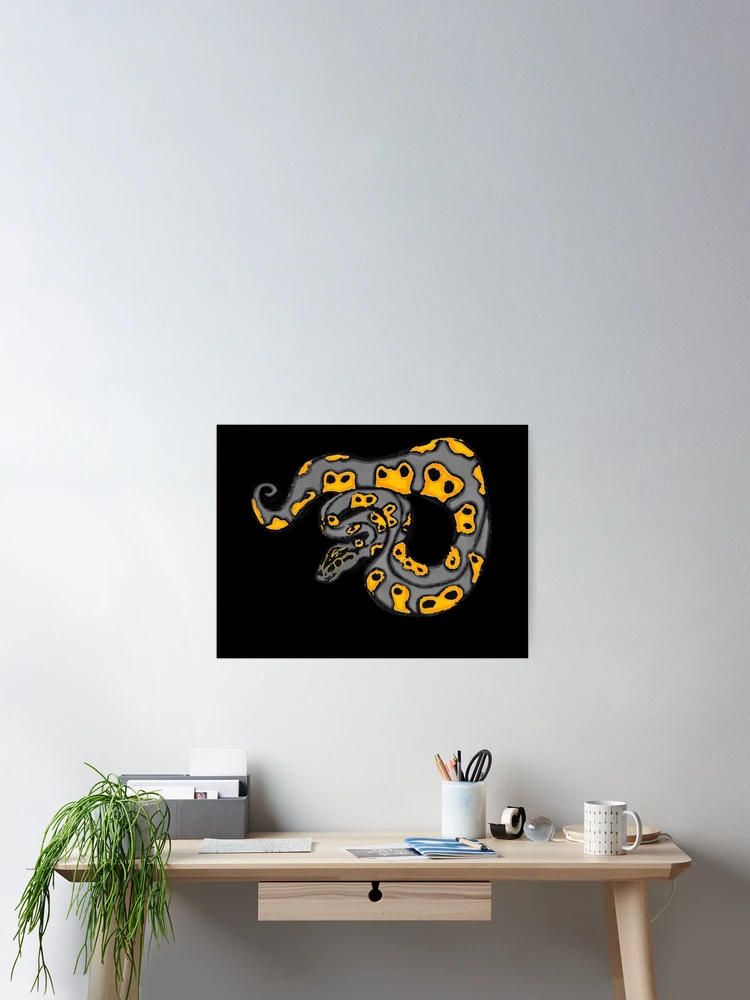 Imagen 2 de 3, Póster con la obra Ball Python, diseñada y vendida por CreativeMoves.