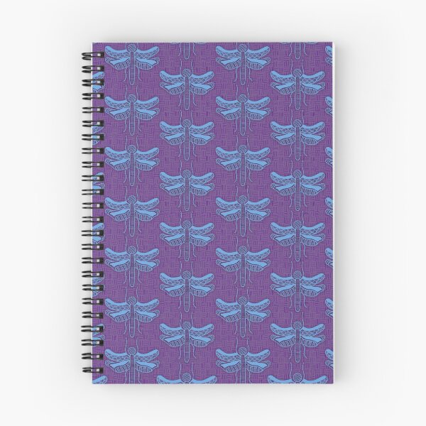 Item preview, Dragonflies Formation - Vibrant Pink and Blue designed and sold by ReviveMind.