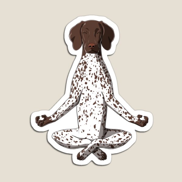Item preview, Yoga Deutsch Kurzhaar Hund designed and sold by alwe-designs.