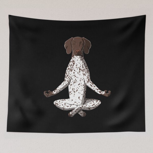 Item preview, Yoga German Shorthair Pointer designed and sold by alwe-designs.