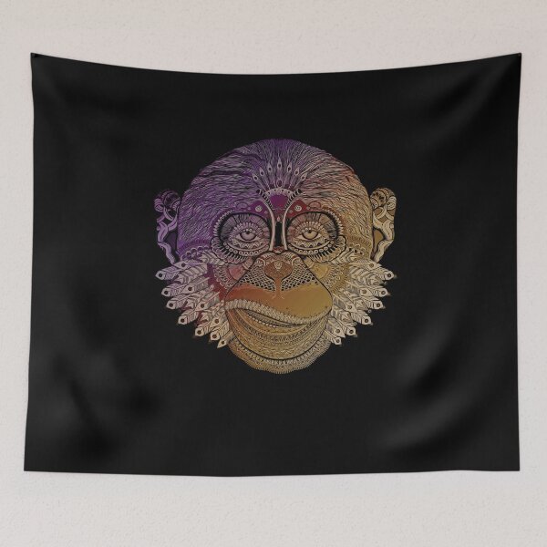 Item preview, Boho Monkey designed and sold by ColorfulMystic.