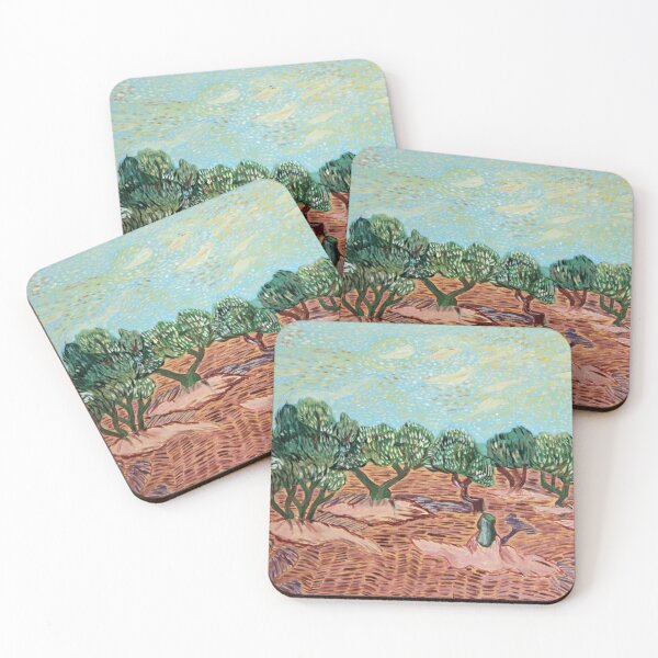 Item preview, Olive Trees, Beautiful Van Gogh Art Acrylic Painting Reproduction designed and sold by naturematters.