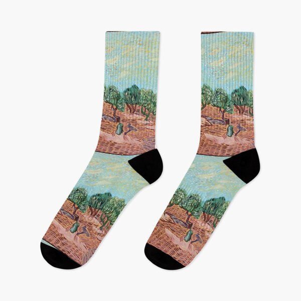 Item preview, Olive Trees, Beautiful Van Gogh Art Acrylic Painting Reproduction designed and sold by naturematters.