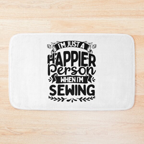 Item preview, Sewists Love To Sew Happy When Sewing Gift designed and sold by Maljonic.