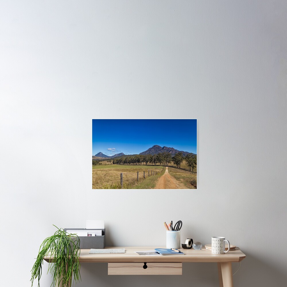 A view of Triple Peaks Poster