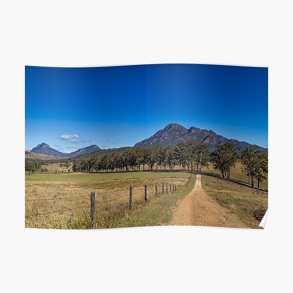 A view of Triple Peaks Poster