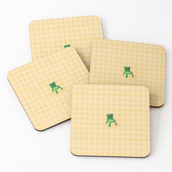 froggy chair Coasters (Set of 4)