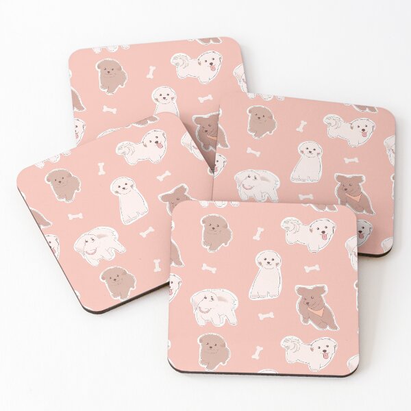 Item preview, Maltipoo Pattern Set Dogs Bone Treat Puppies Maltipoo Mom Mum designed and sold by yellowpomelo.