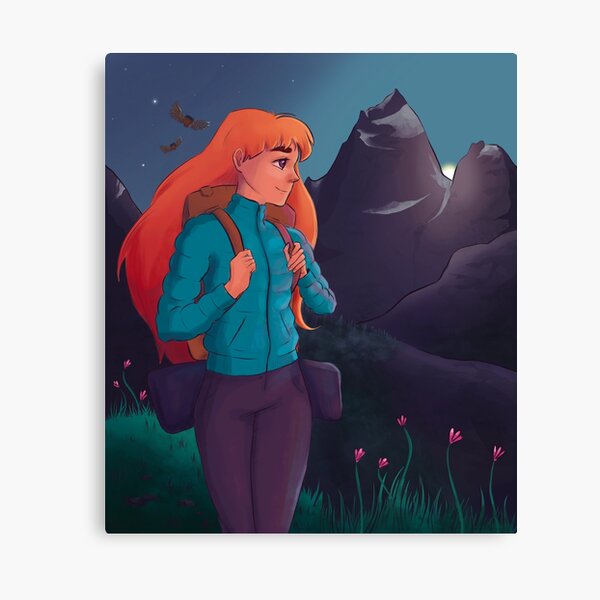 Hiking Celeste Mountain Canvas Print