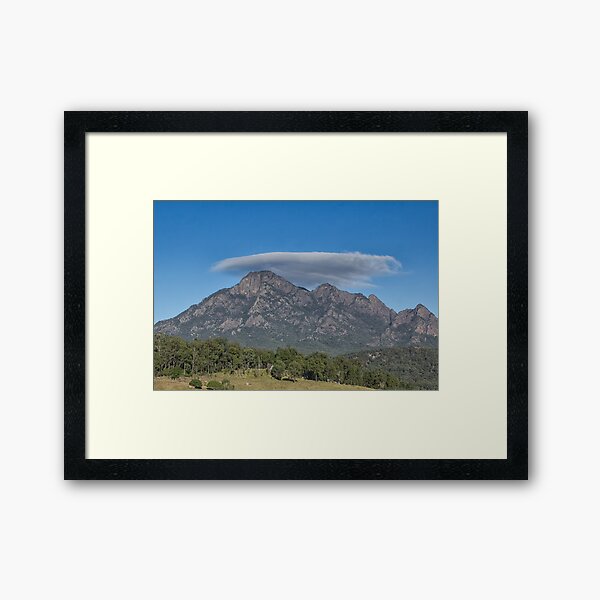 Mt Barney Southeast Queensland Framed Art Print