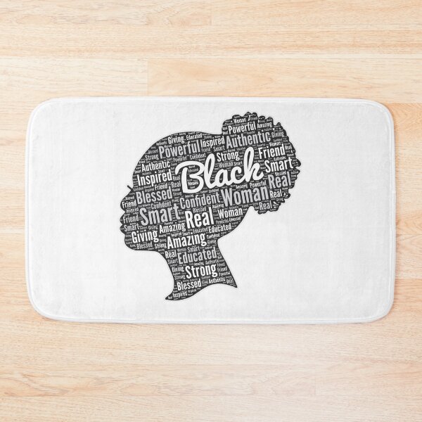 Item preview, Curly Afro Puff Words in Hair designed and sold by blackartmatters.