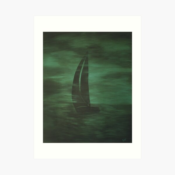 Voyage sous voiles Impression artistique