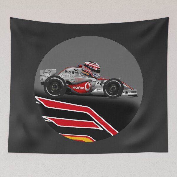 Item preview, Fernando Alonso - MP4/22 Car.Toon designed and sold by JageOwen.