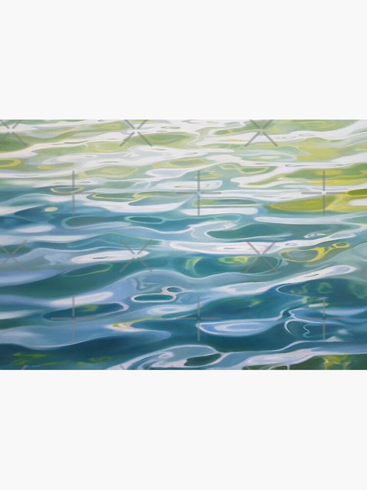 Shoreline - water painting by EmilyBickell