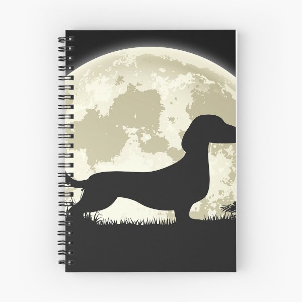 Item preview, Dachshund Silhouette in Front of Moon designed and sold by mivanjanko.