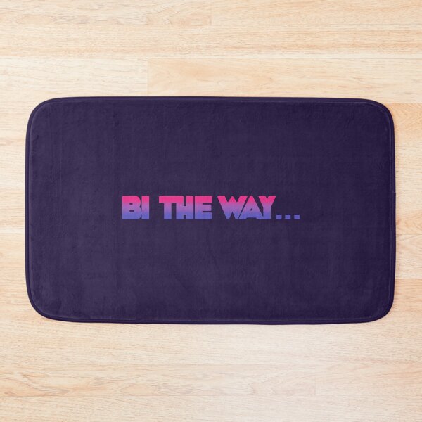 Item preview, Bi the Way Bi Pride Bisexual Pun By the Way designed and sold by yellowpomelo.