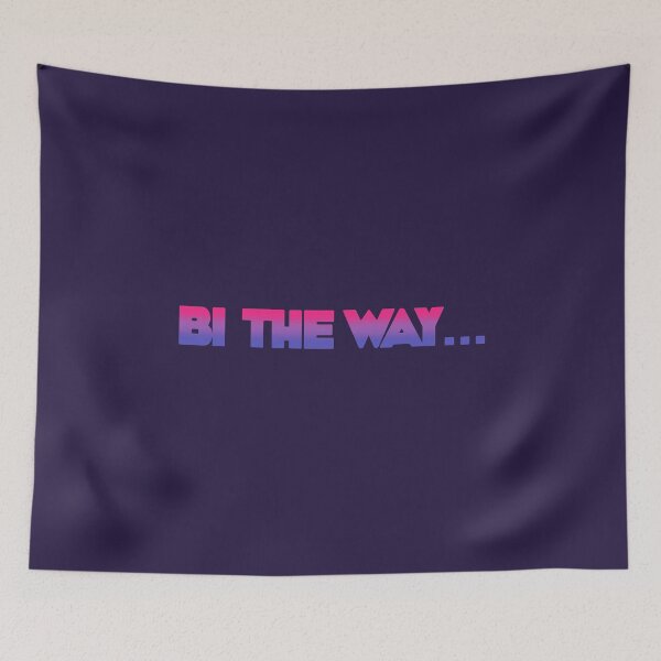 Item preview, Bi the Way Bi Pride Bisexual Pun By the Way designed and sold by yellowpomelo.