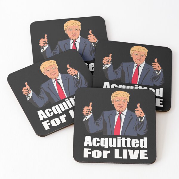 Item preview, Acquitted For Live Trump Impeachment  designed and sold by dara4uall.