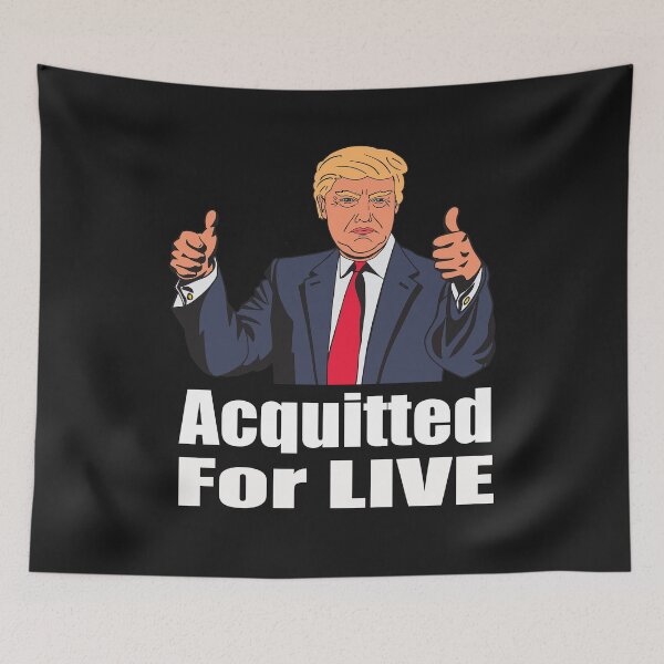 Item preview, Acquitted For Live Trump Impeachment  designed and sold by dara4uall.