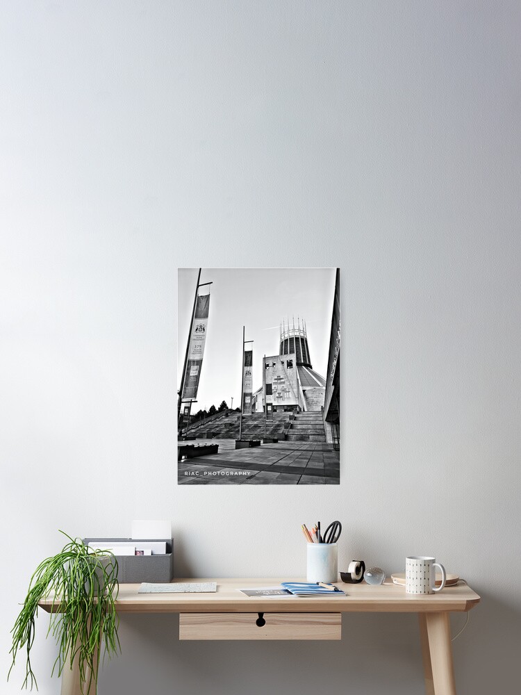 Thumbnail 2 of 3, Poster, Liverpool Metropolitan Cathedral designed and sold by Riacphotography.