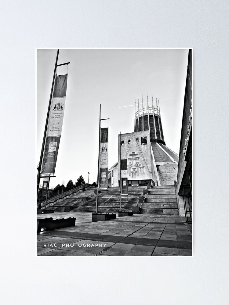 Thumbnail 1 of 3, Poster, Liverpool Metropolitan Cathedral designed and sold by Riacphotography.